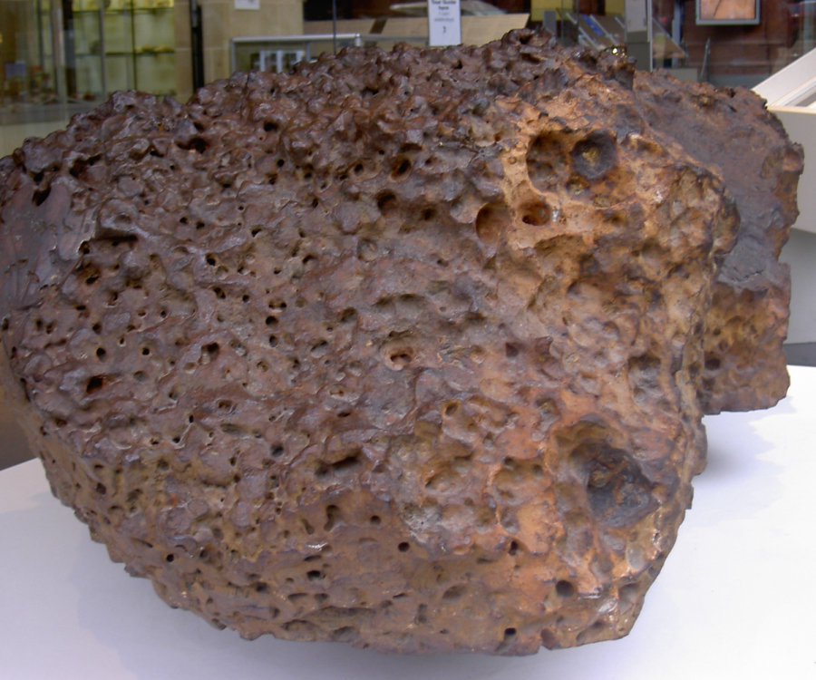 Meteorite in the South Australian Museum's collection